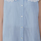 【7月上旬お届け】SLEEVELESS LACE BLOUSE