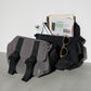 【GRAY】AMIACALVA GABARDINE MESSENGER BAG (S)