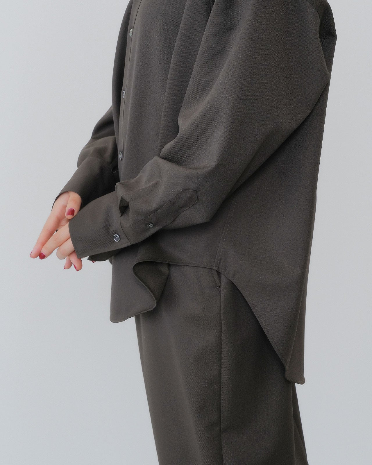 【10月上旬入荷予定】WASHABLE WOOL DADDY SHIRT