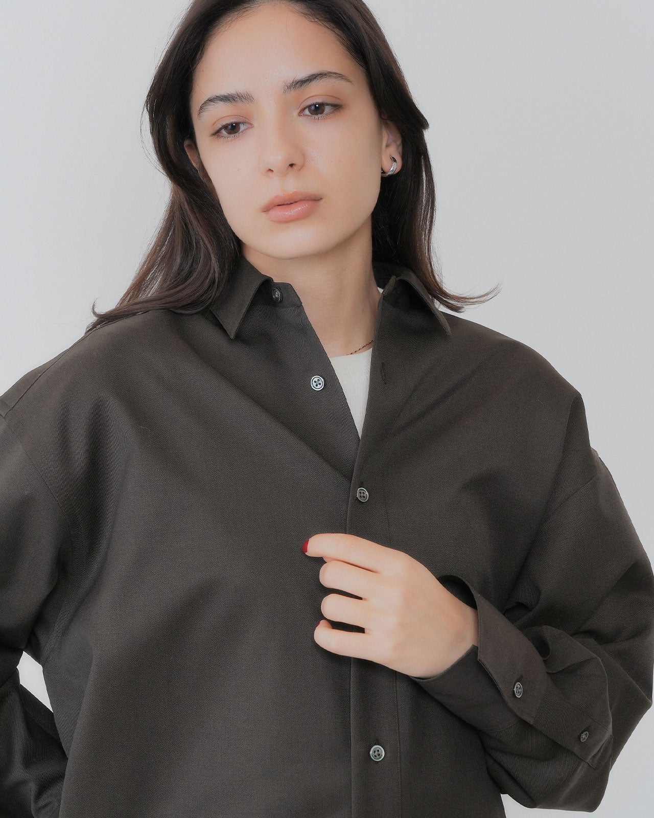 【10月上旬入荷予定】WASHABLE WOOL DADDY SHIRT