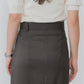 【9月中旬お届け】WASHABLE WOOL CHRYSLER SKIRT