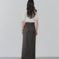 【9月中旬お届け】WASHABLE WOOL CHRYSLER SKIRT