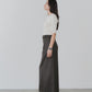 【9月中旬お届け】WASHABLE WOOL CHRYSLER SKIRT