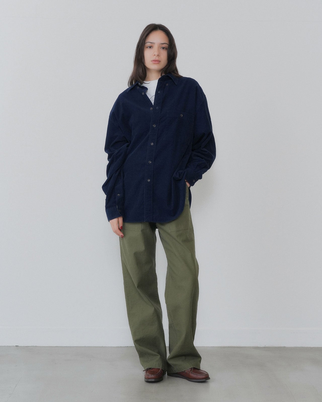 【8月上旬お届け】STRAIGHT BAKER PANTS
