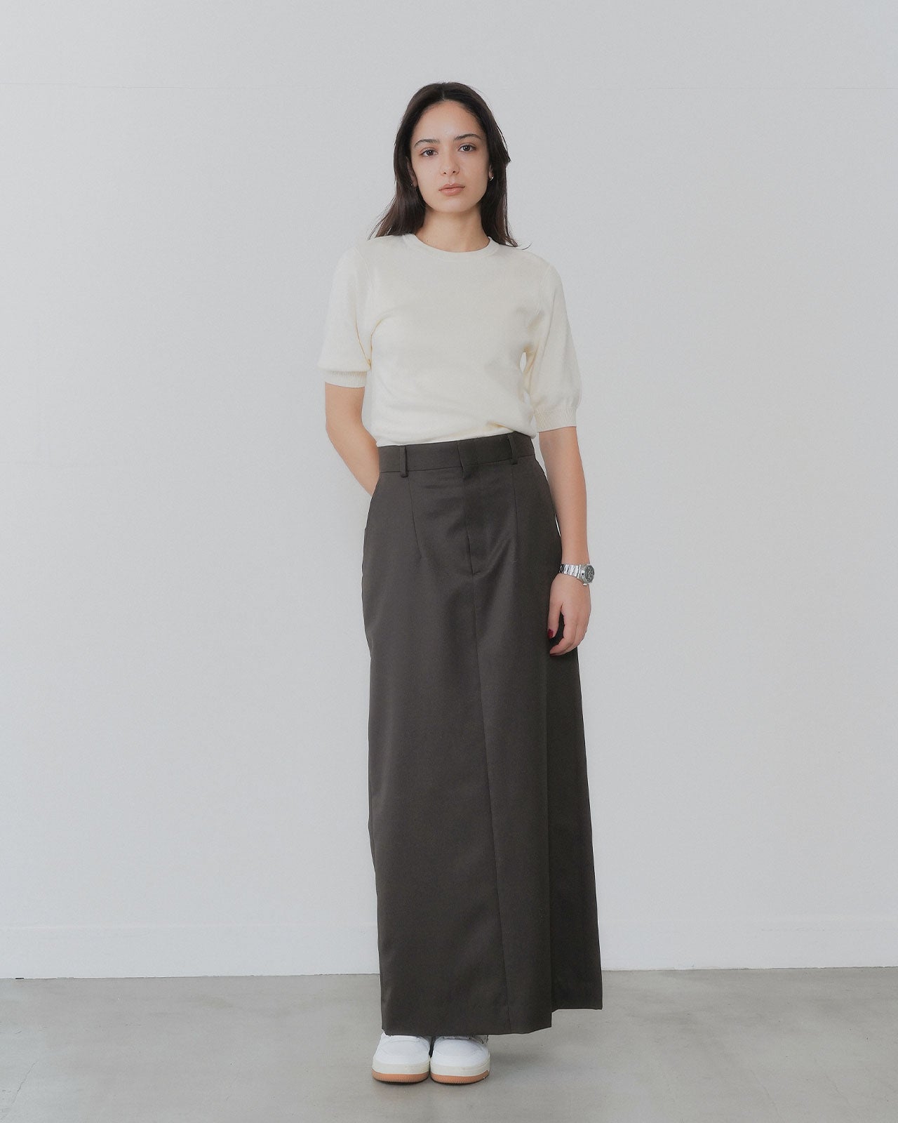 【8月上旬お届け】EVERYDAY KNIT HALF SLEEVE