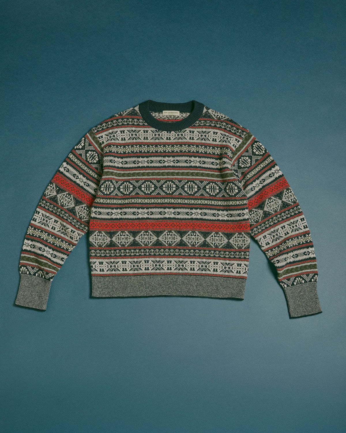 【11月上旬お届け】FAIR ISLE KNIT PULLOVER