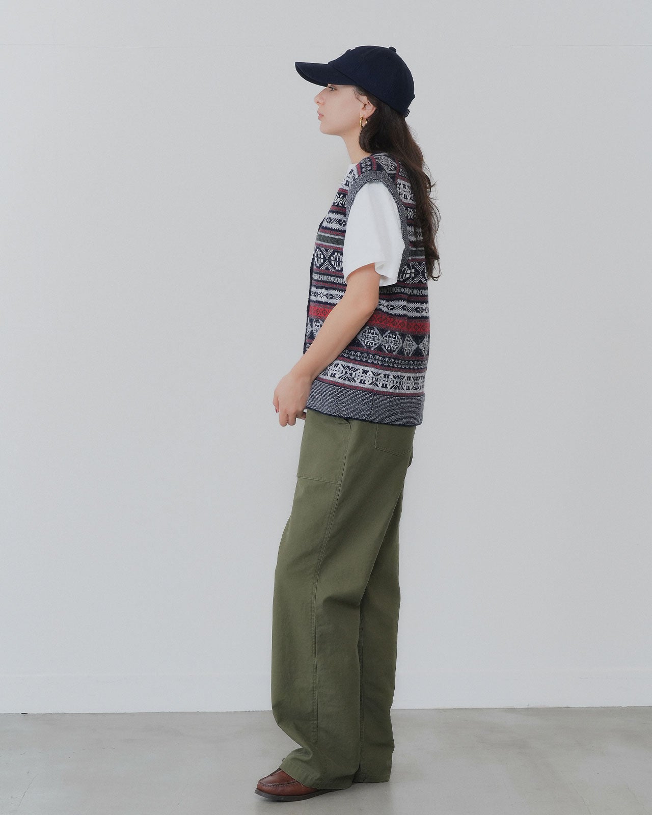 【9月中旬お届け】FAIR ISLE KNIT VEST
