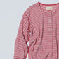 MEYAME　BORDER SOFT RIB HENRY NECK