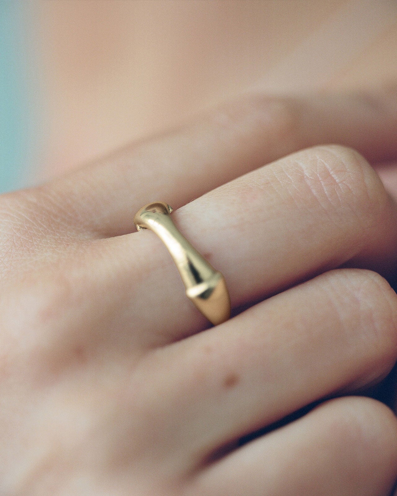 Sapir Bachar GOLD WIND RING