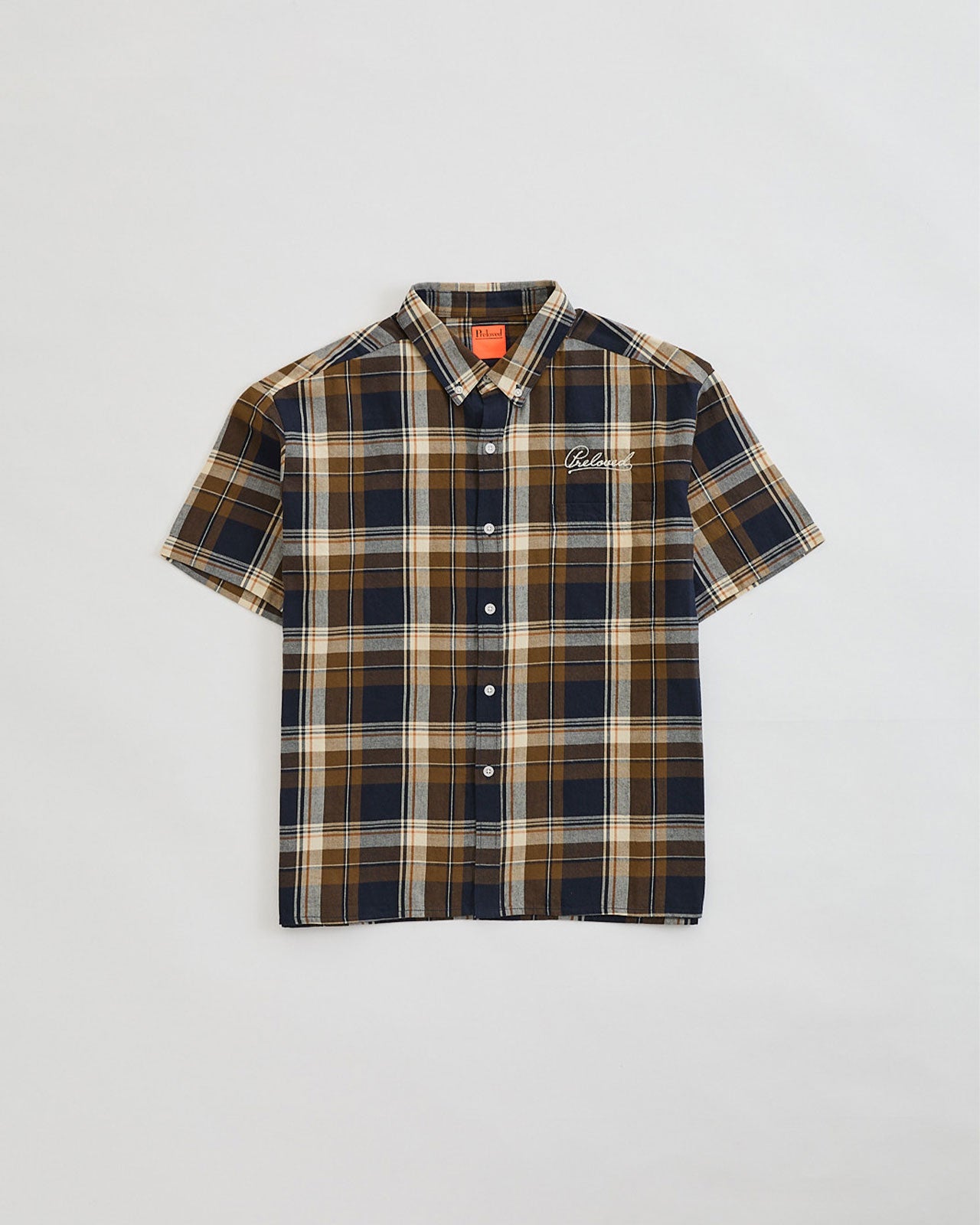 Preloved CHECK B.D SHIRT