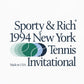SPORTY&RICH Invitational T-Shirt (WHITE)