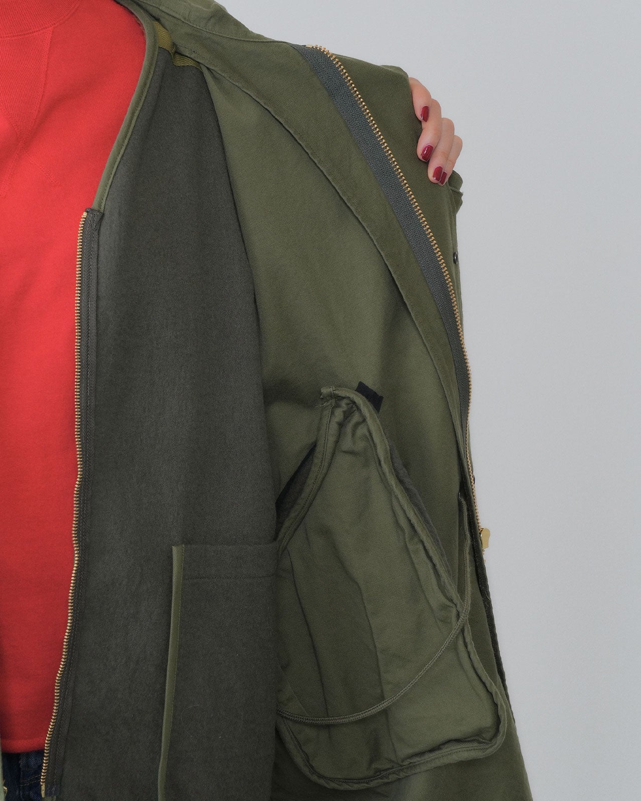 【9月中旬お届け】FISHTAIL PARKA