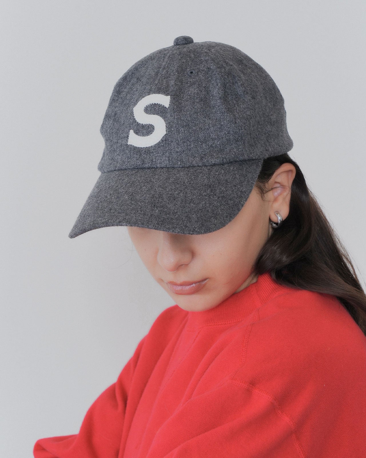 【8月上旬お届け】THE S CAP(CHARCOAL GRAY)