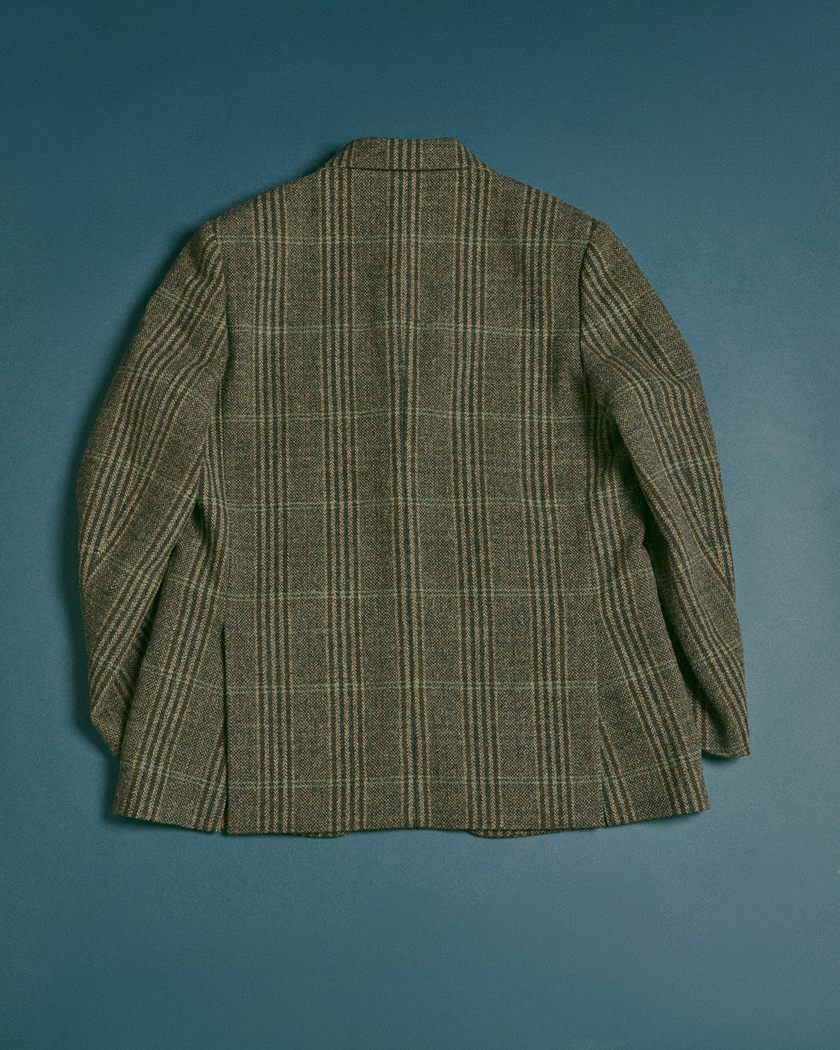 BRITISH WOOL CHECKED JACKET