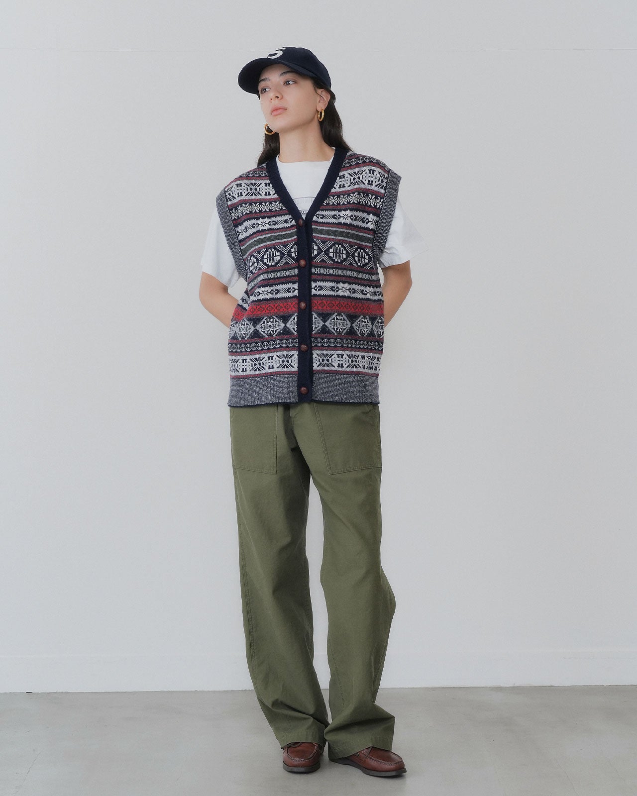 【8月上旬お届け】STRAIGHT BAKER PANTS