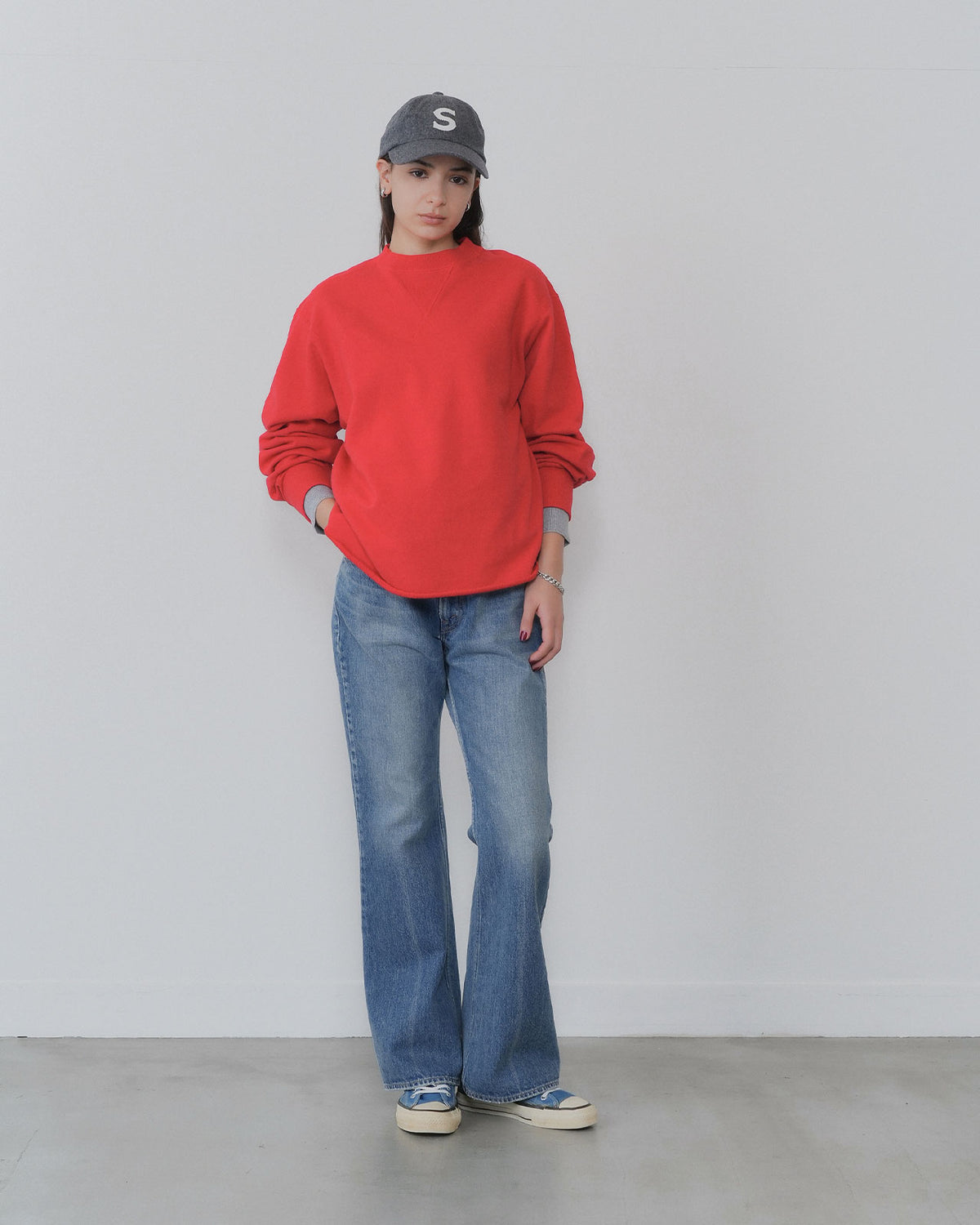 【 新色”RED”】W GAZETTE PULLOVER