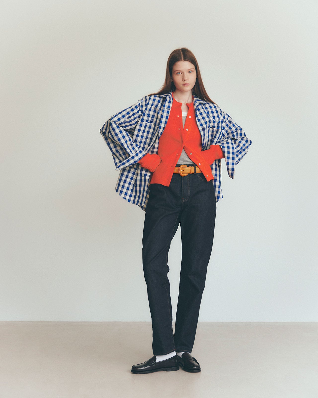 【2月下旬入荷予定】GINGHAM CHECK SHIRT