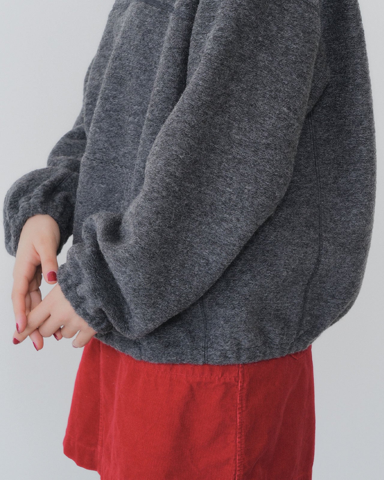 【10月上旬入荷予定】SNAP FLEECE PULLOVER