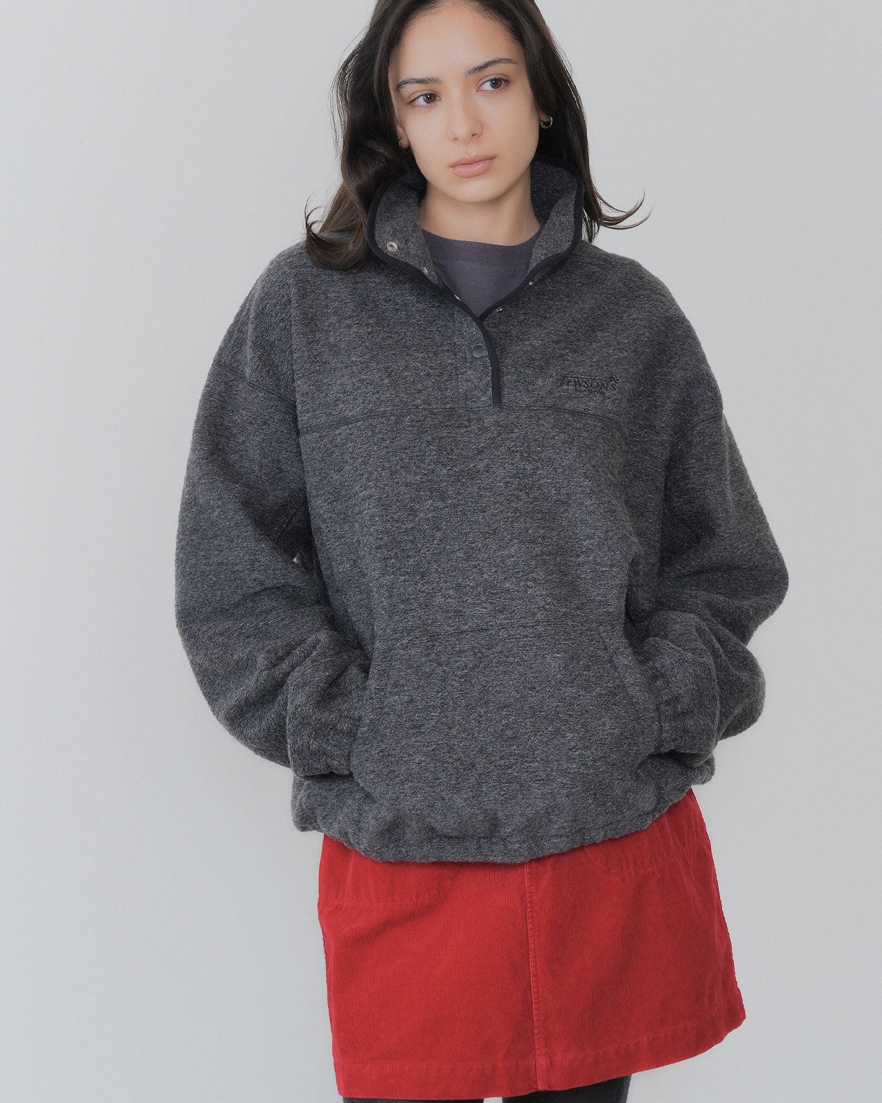 【10月上旬入荷予定】SNAP FLEECE PULLOVER