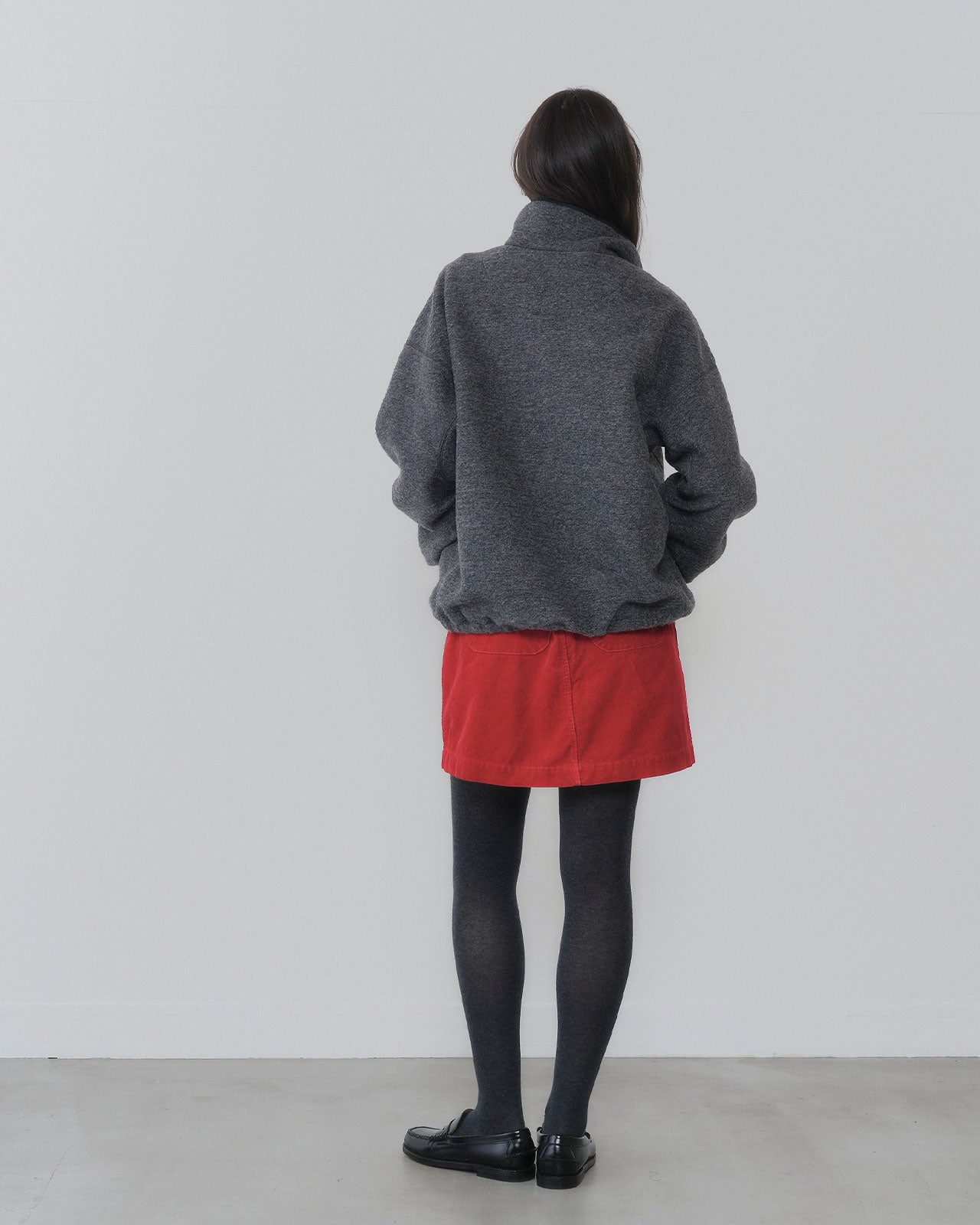 【9月上旬お届け】CORDUROY MINI SKIRT