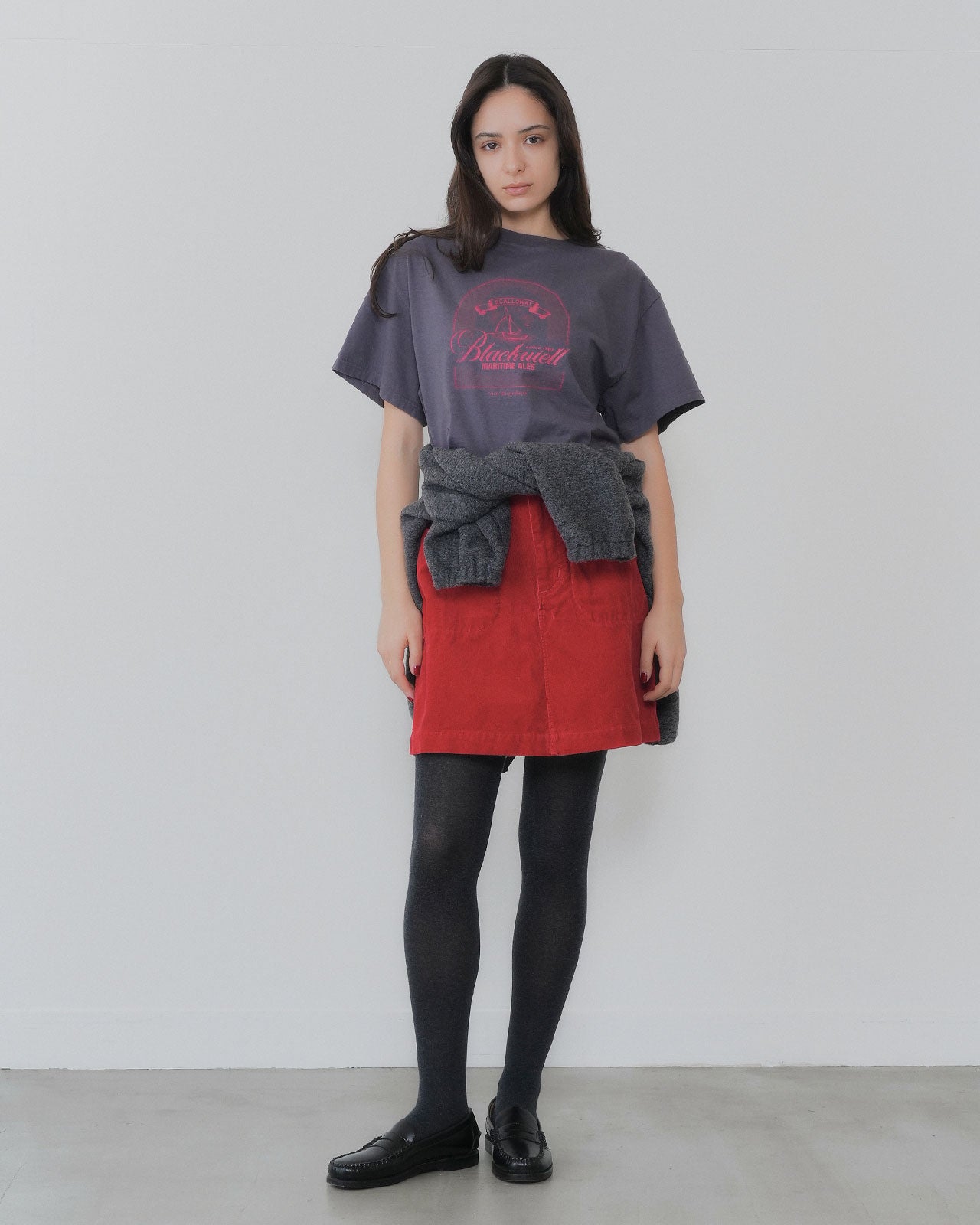 【9月上旬お届け】CORDUROY MINI SKIRT