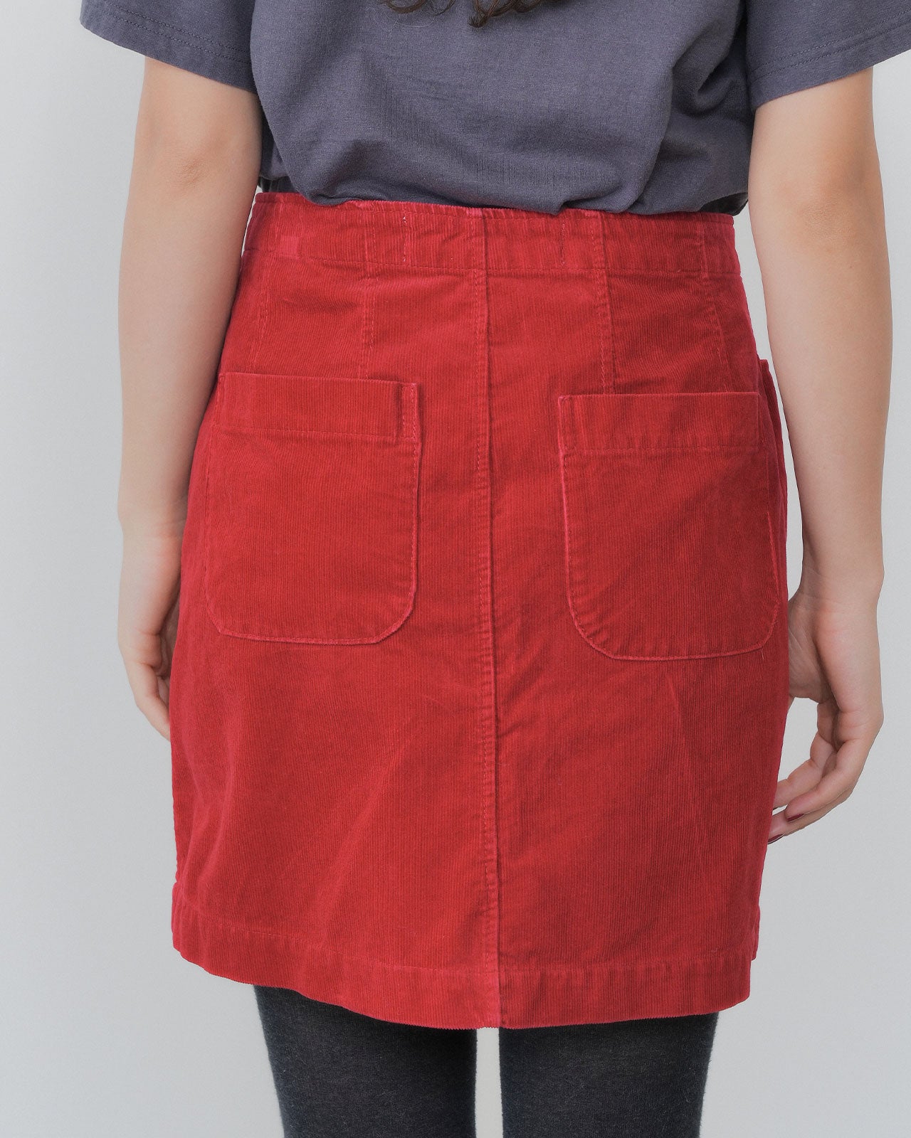 【9月上旬お届け】CORDUROY MINI SKIRT