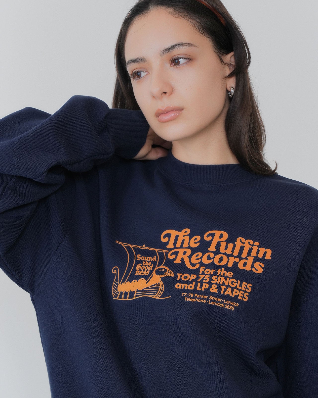 【9月中旬お届け】The Puffin Records SWEATSHIRT
