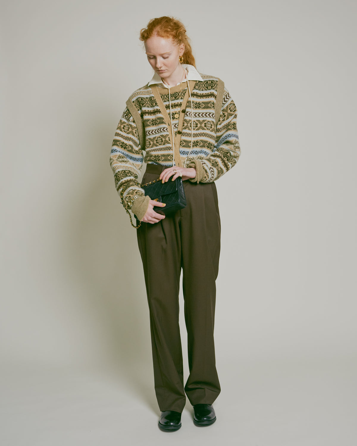 FAIR ISLE KNIT VEST