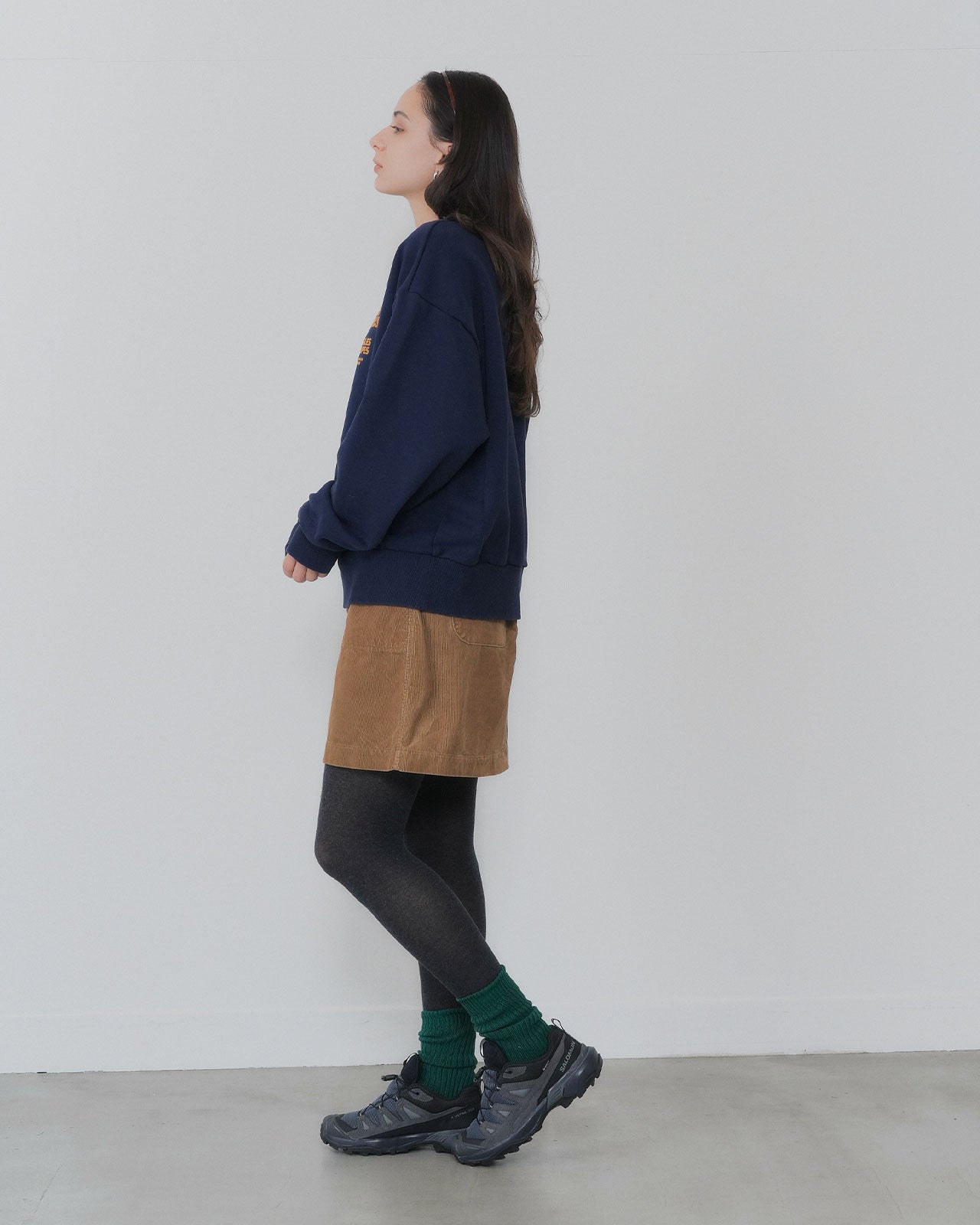 【9月上旬お届け】CORDUROY MINI SKIRT
