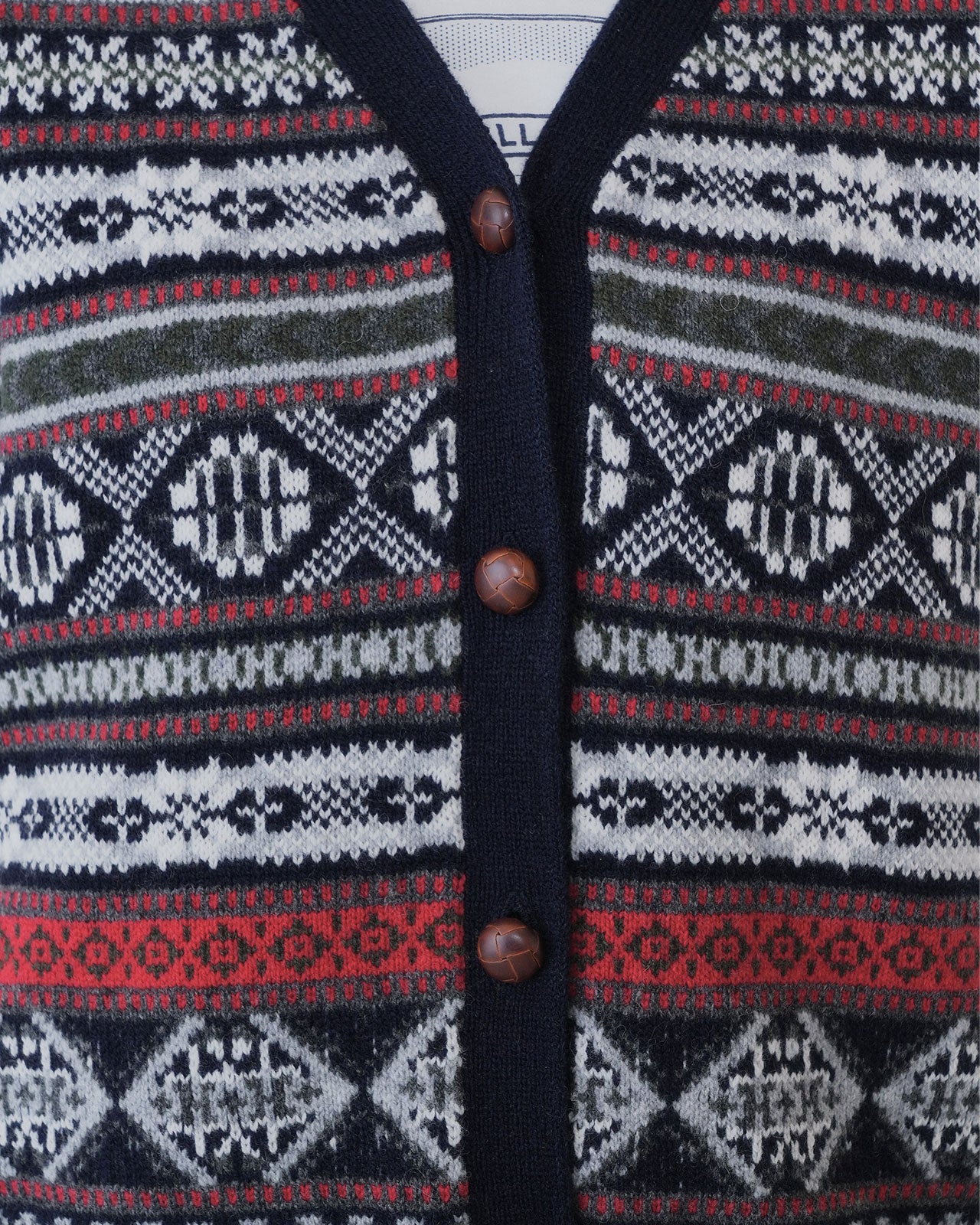 【9月中旬お届け】FAIR ISLE KNIT VEST