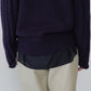 【10月下旬入荷予定】MIXED YARN MOCK NECK KNIT