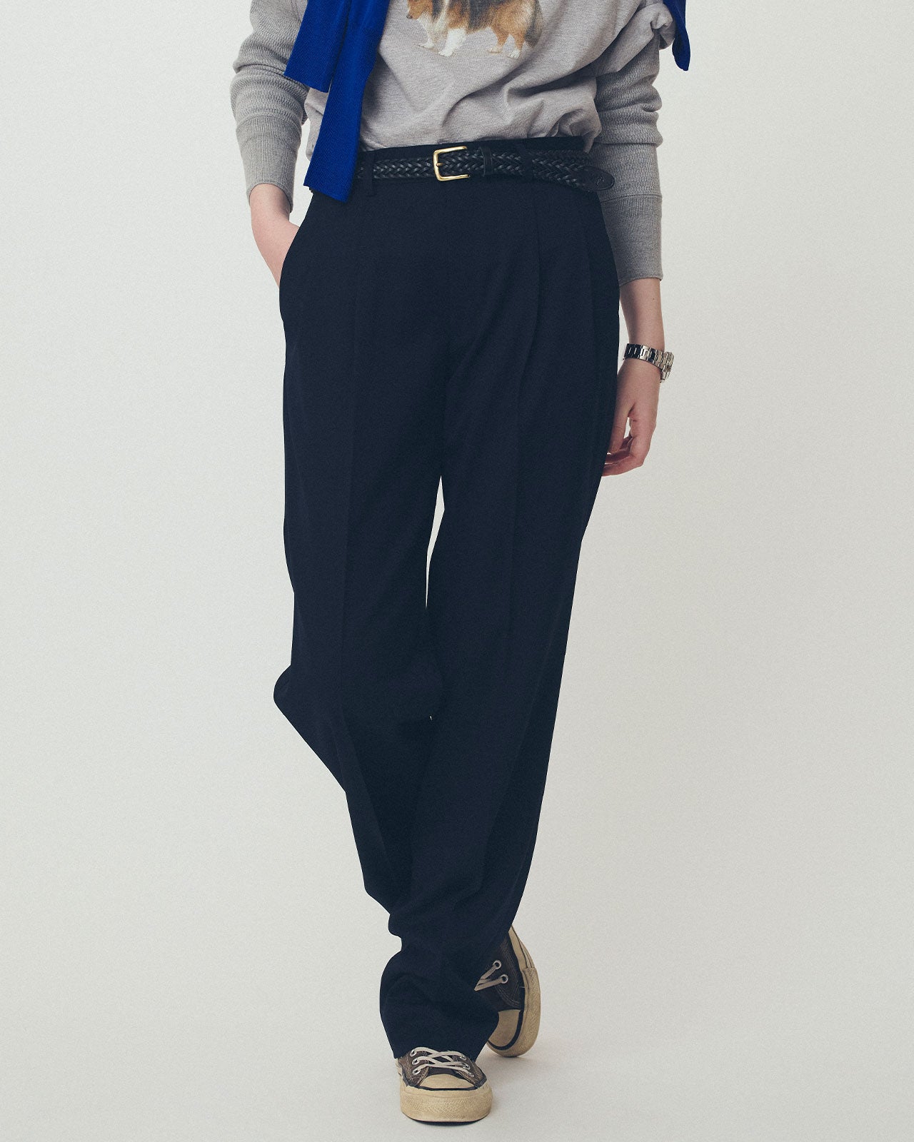 【10月上旬入荷予定】WASHABLE WOOL CHRYSLER PANTS