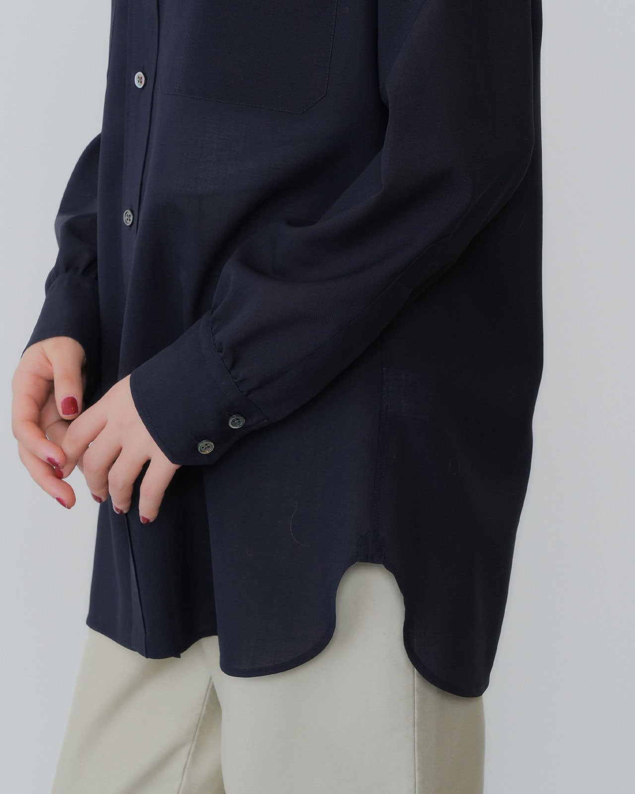 【8月上旬お届け】MILITARY SHEER SHIRT