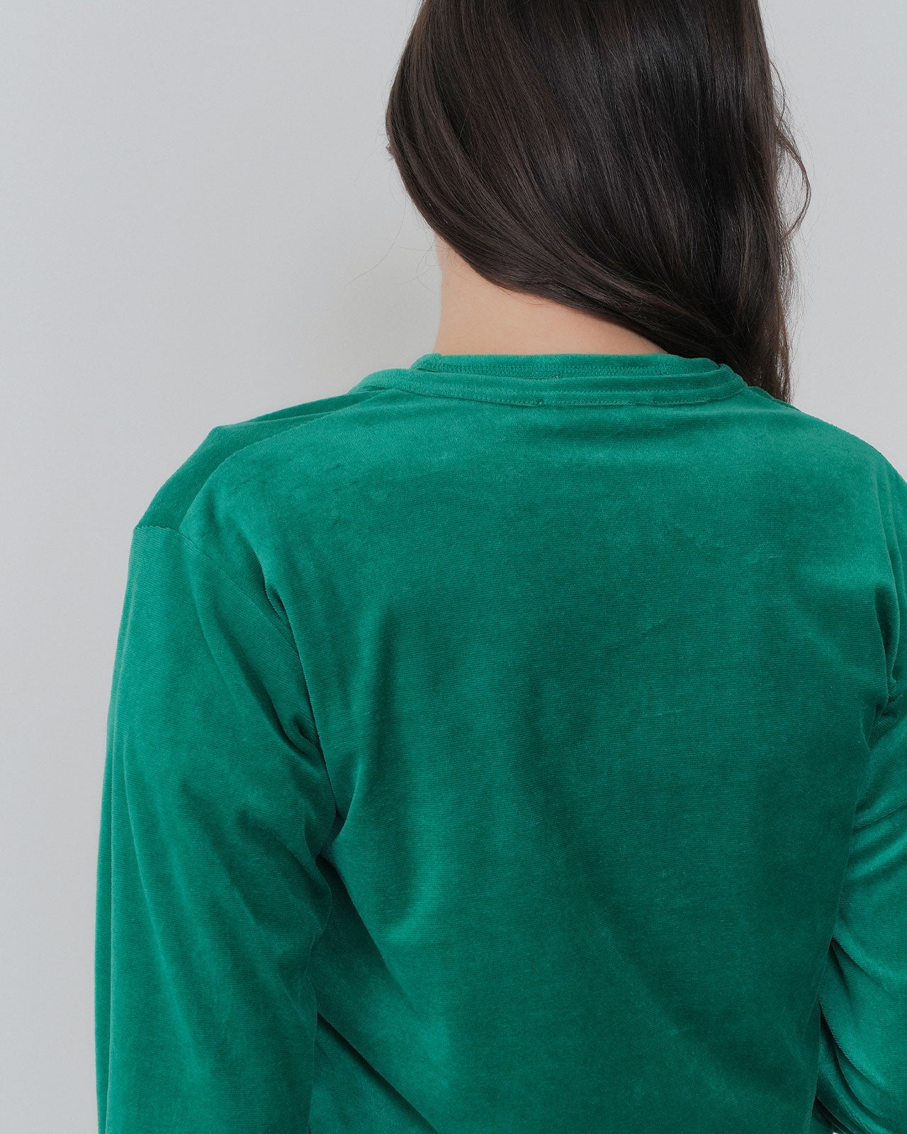 【8月下旬お届け】VELOUR CARDIGAN