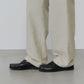 【9月中旬お届け】COTTON MOLESKIN STRAIGHT PANTS