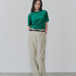 【9月中旬お届け】COTTON MOLESKIN STRAIGHT PANTS