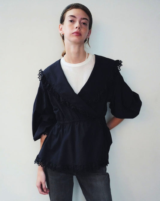 CACHE COEUR BLOUSE
