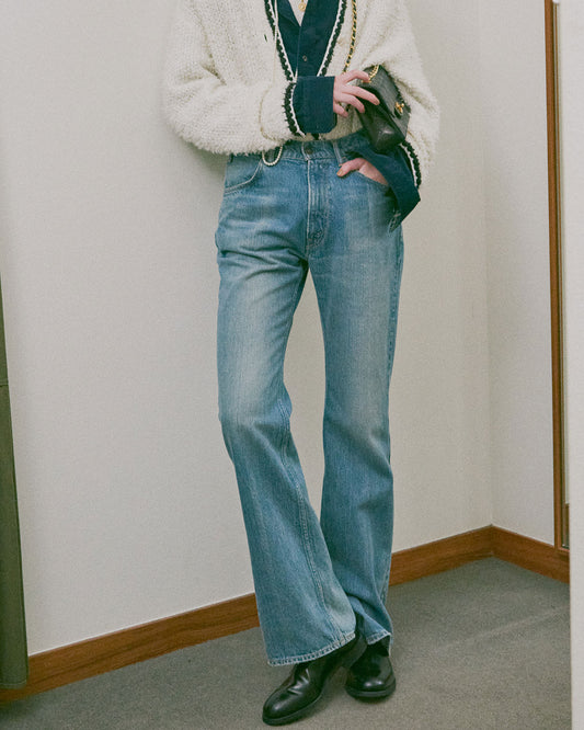 【9月中旬お届け】JANE DENIM PANTS
