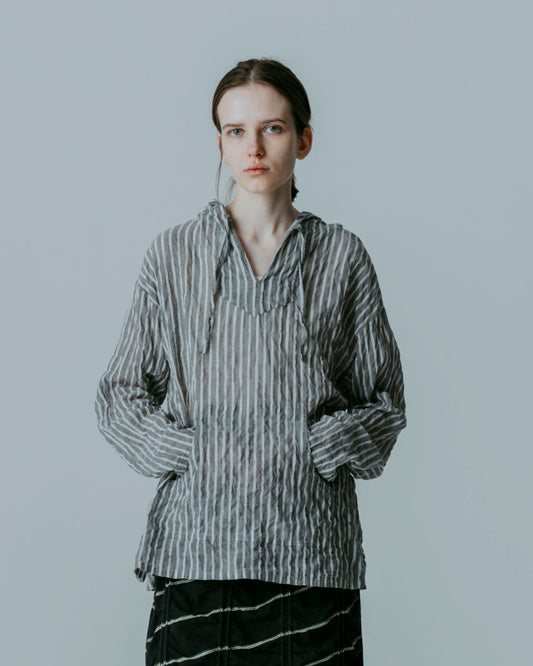 MEYAME STRIPED LIGHT PARKA