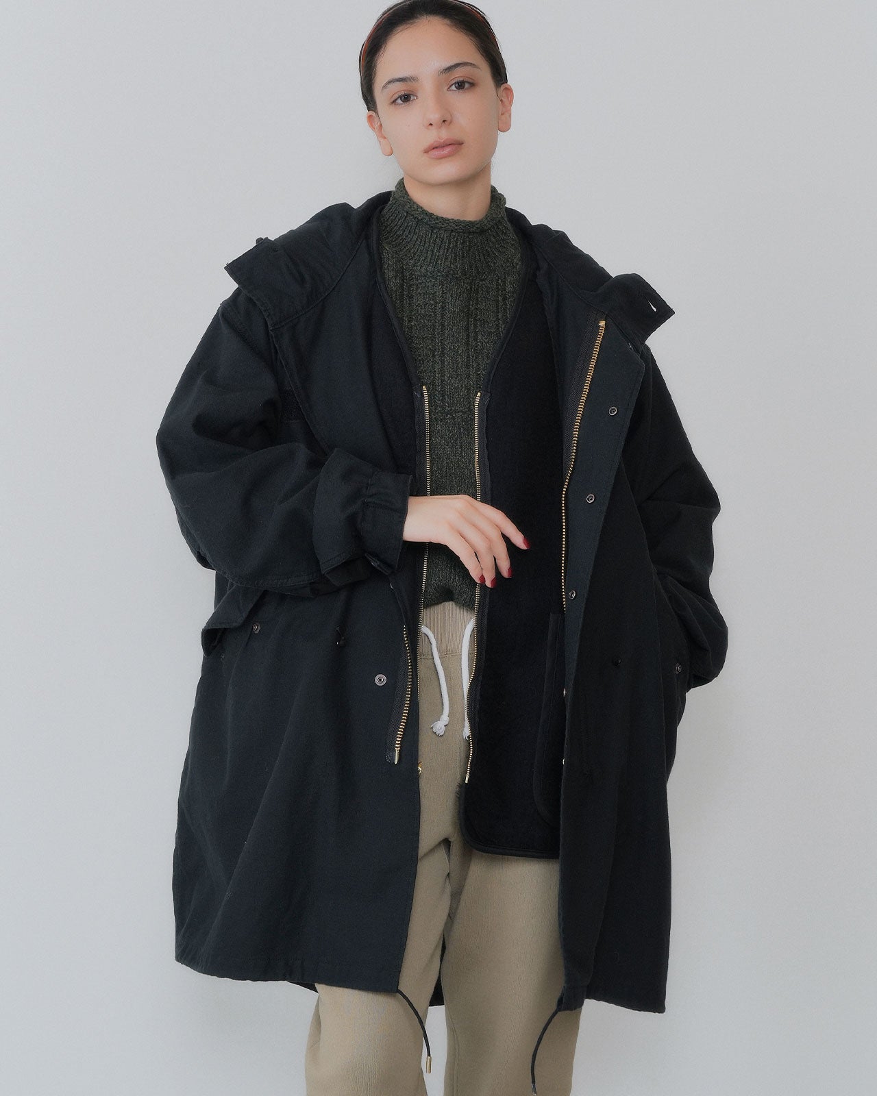 【9月中旬お届け】FISHTAIL PARKA
