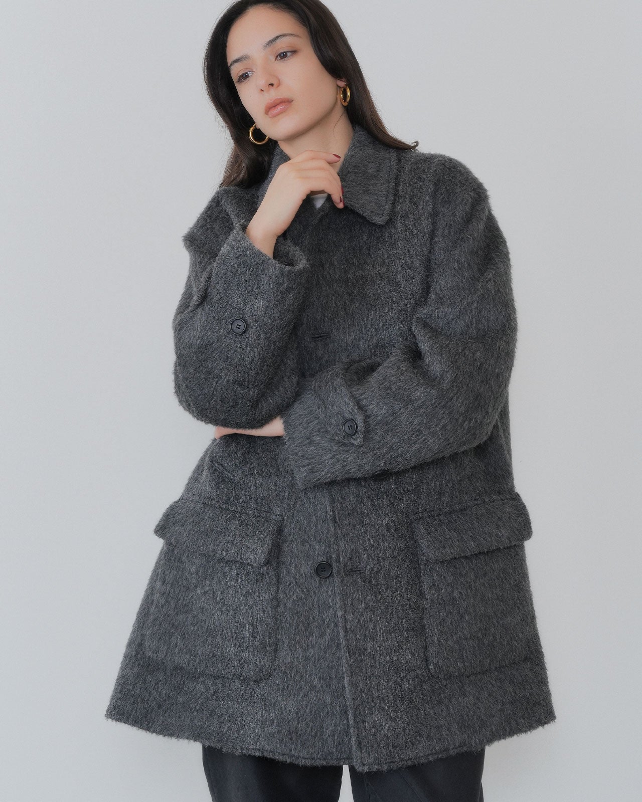 【11月上旬入荷予定】SHAGGY A-LINE COAT