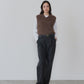 【9月中旬お届け】COTTON MOLESKIN STRAIGHT PANTS
