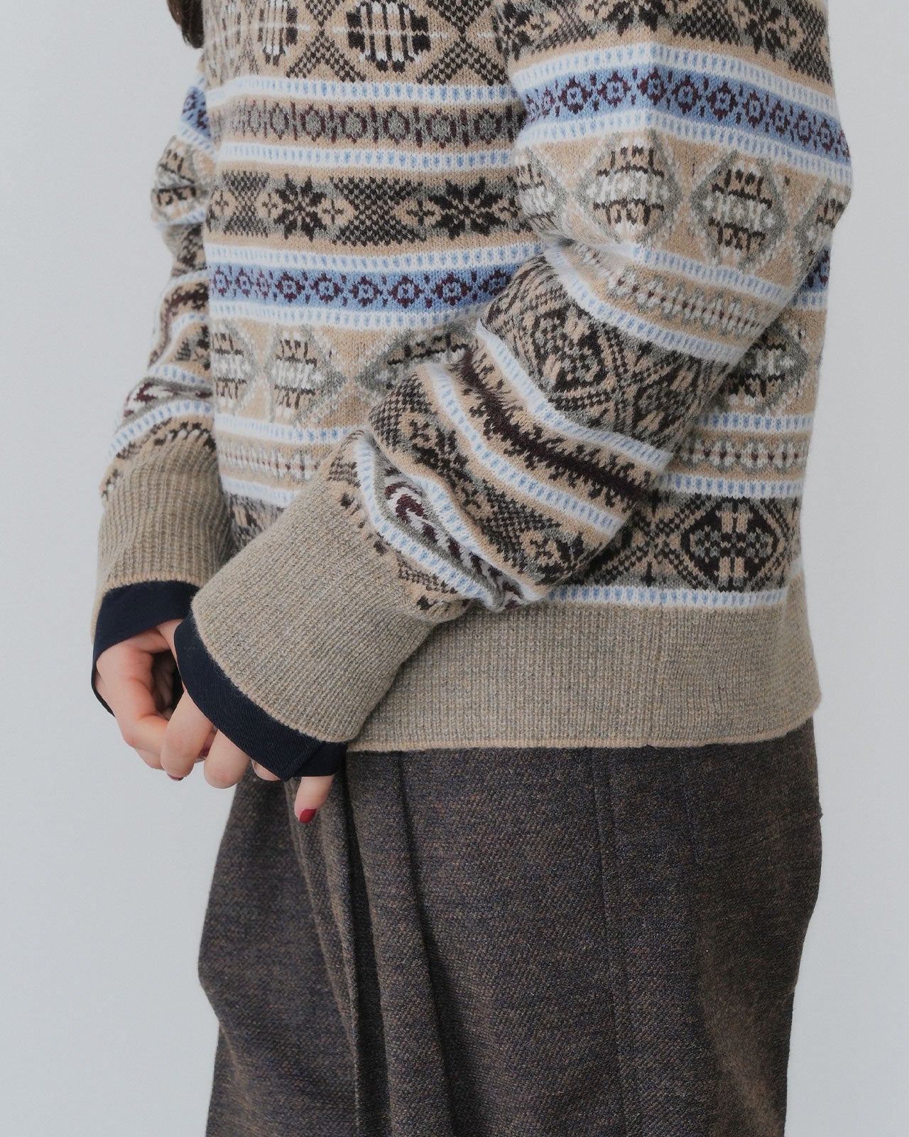 【11月上旬入荷予定】FAIR ISLE KNIT PULLOVER