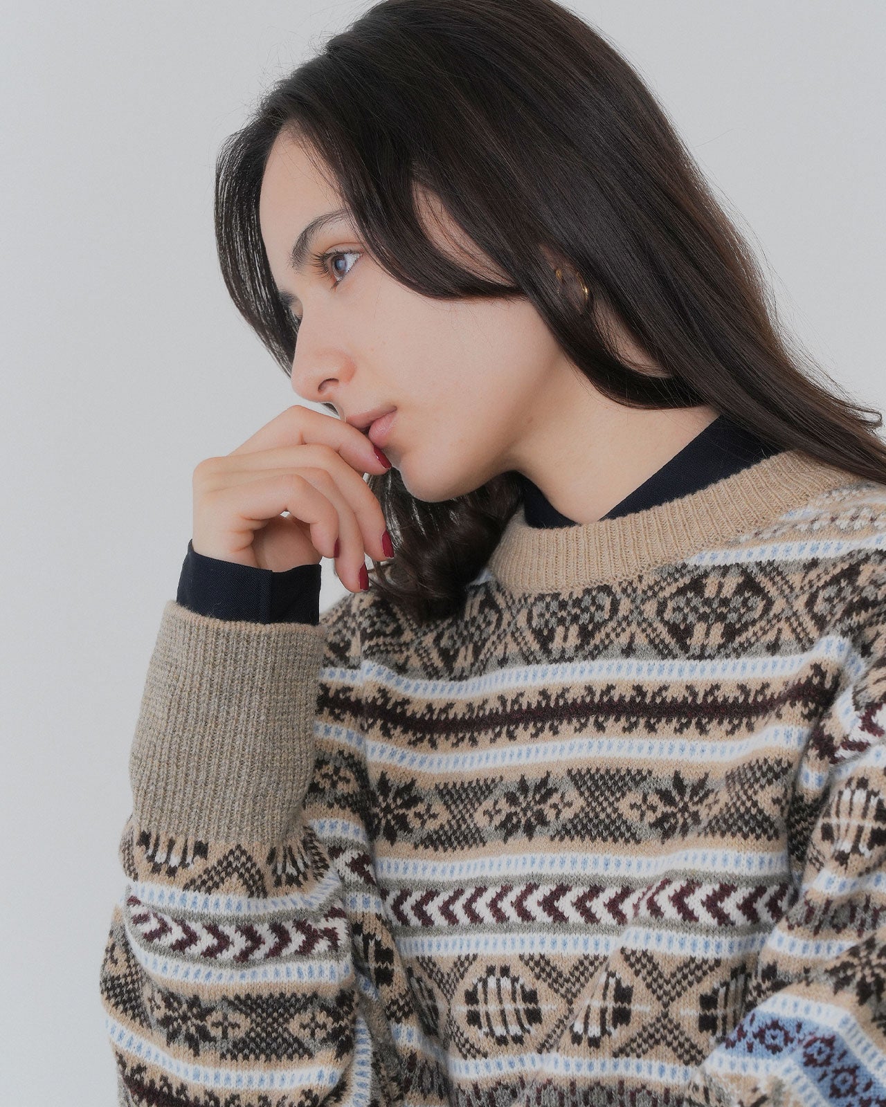 【11月上旬入荷予定】FAIR ISLE KNIT PULLOVER