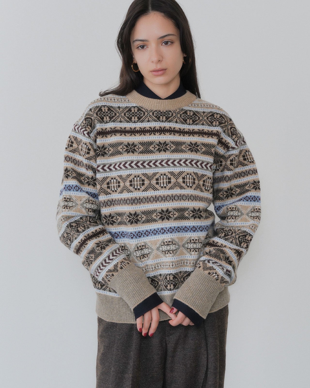 【11月上旬入荷予定】FAIR ISLE KNIT PULLOVER