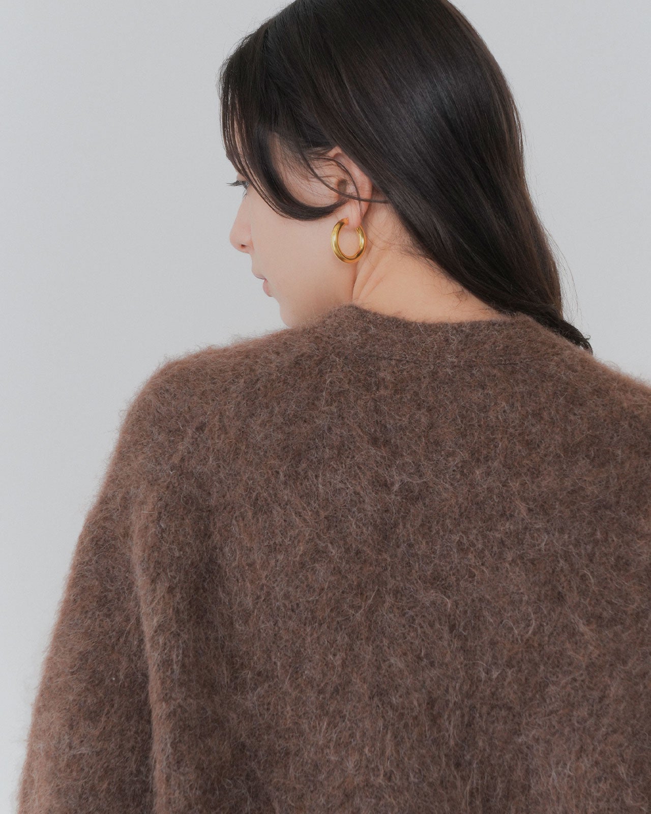 【10月上旬入荷予定】ALPACA SHAGGY KNIT CARDIGAN