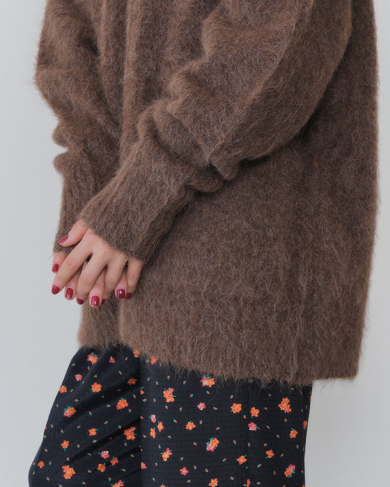 【10月上旬入荷予定】ALPACA SHAGGY KNIT CARDIGAN