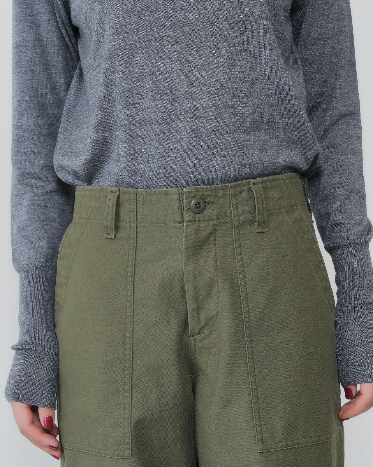 【8月上旬お届け】STRAIGHT BAKER PANTS