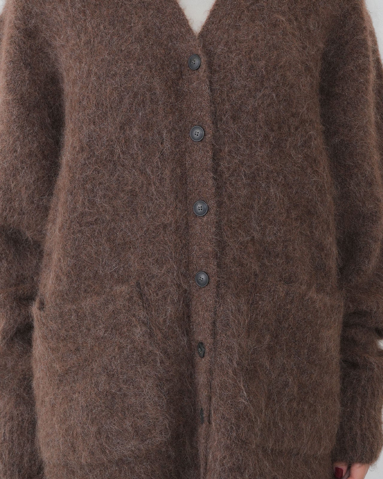 【10月上旬入荷予定】ALPACA SHAGGY KNIT CARDIGAN
