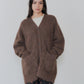 【10月上旬入荷予定】ALPACA SHAGGY KNIT CARDIGAN